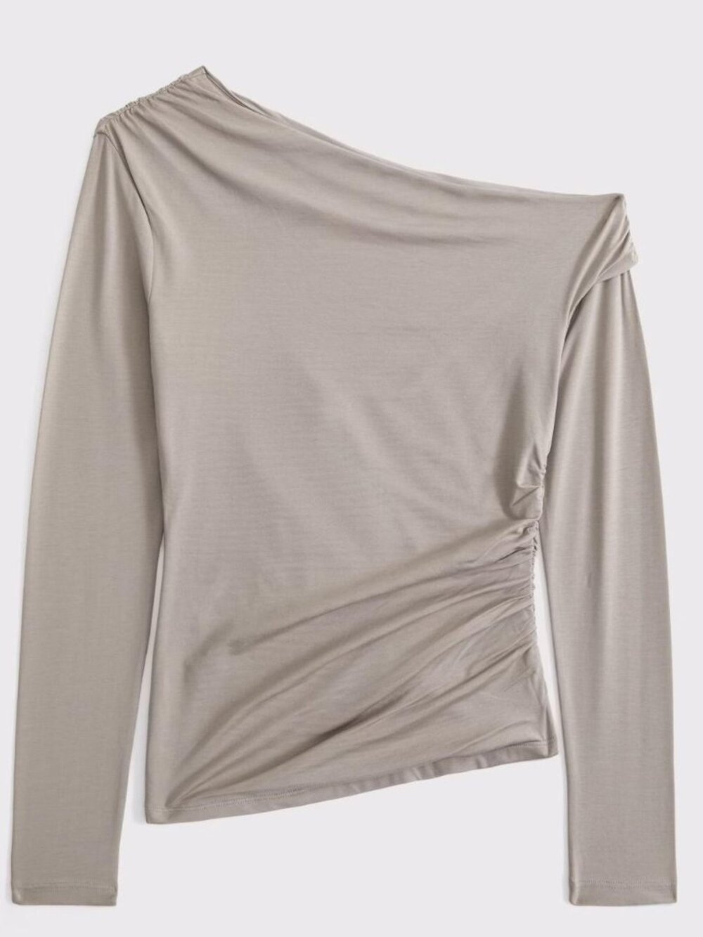 NWT Abercrombie & Fitch Cream Off-the-Shoulder Top Size M